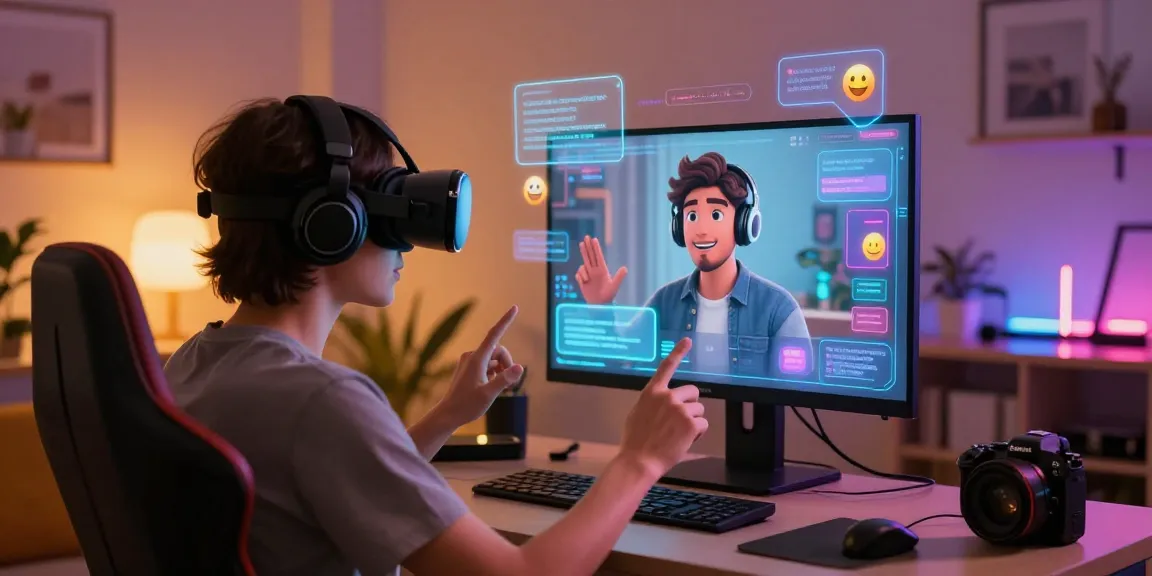 Immersive nsfw ai chat experience in a vibrant home setup