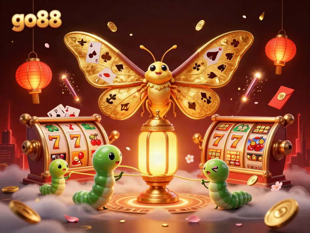 go88 engages players with vivid casino scenes blended in a colorful 3D illustration.