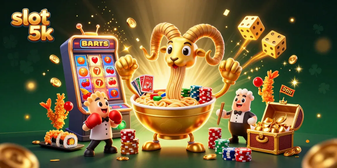 Engage with the excitement of slot 5k, where vibrant characters deal cards and celebrate wins!