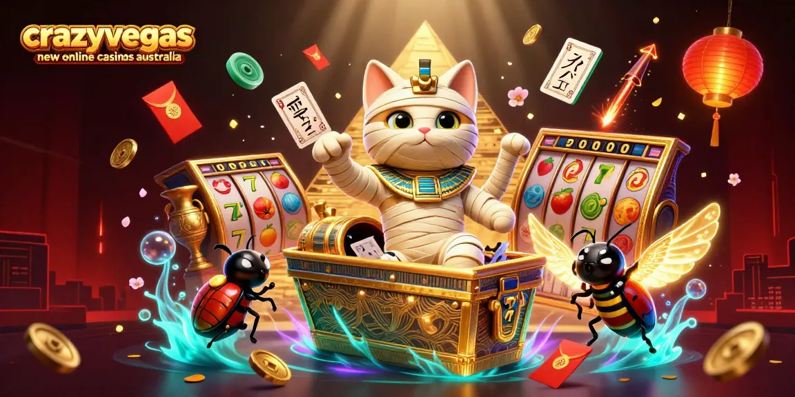 Experience the thrills of crazyvegas new online casinos Australia with exciting characters and rich casino elements.